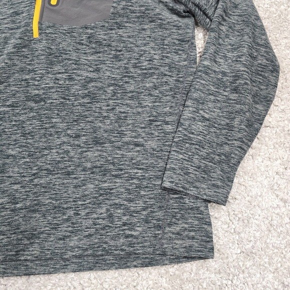 Eddie Bauer Sweater Mens XL Tall Gray First Ascent Fleece Long Sleeve Pullover - Picture 2 of 10